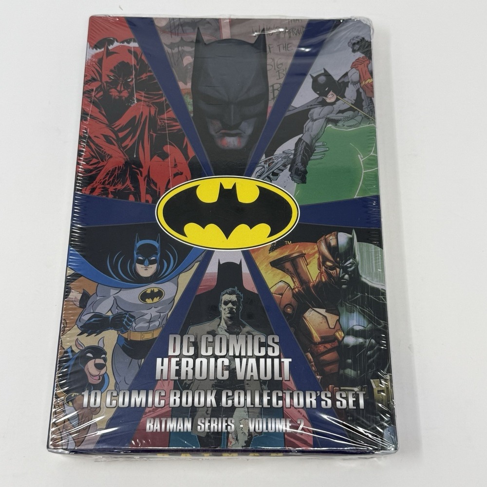 DC Comic Heroic Vault DC Comic Book Collector's Set Batman Series Vol. 2